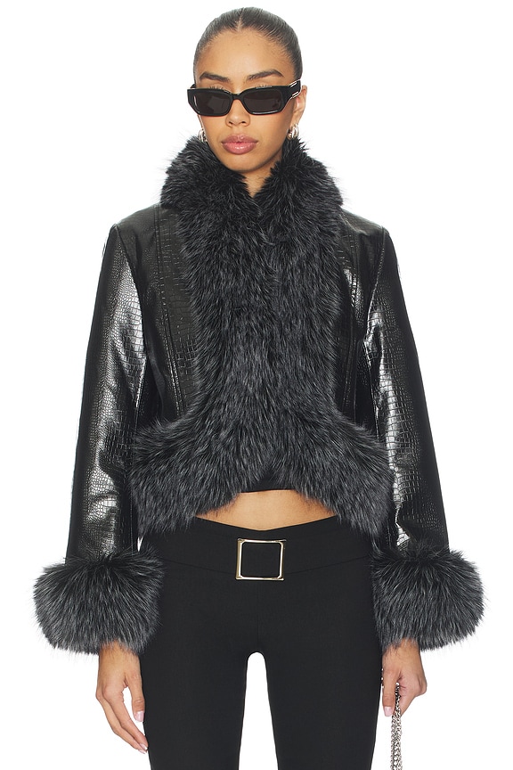 view 2 of 5 BLOUSON IVY in Onyx