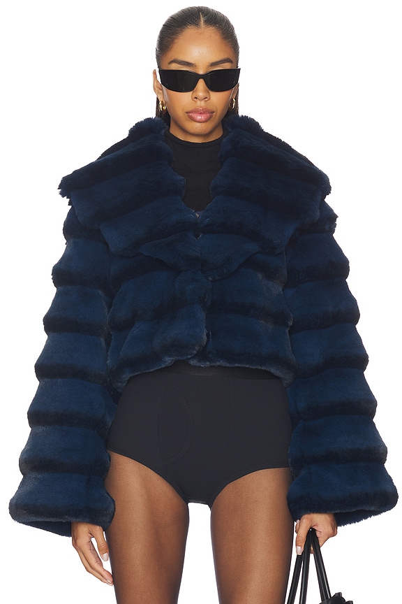 view 2 of 5 BLOUSON CHINCHILLA in Poseiden