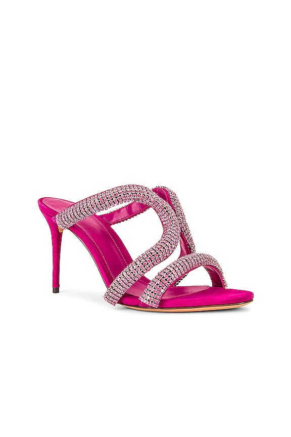 view 2 of 5 ESCARPINS CLEO 85 in Magenta & Swarovski Magenta