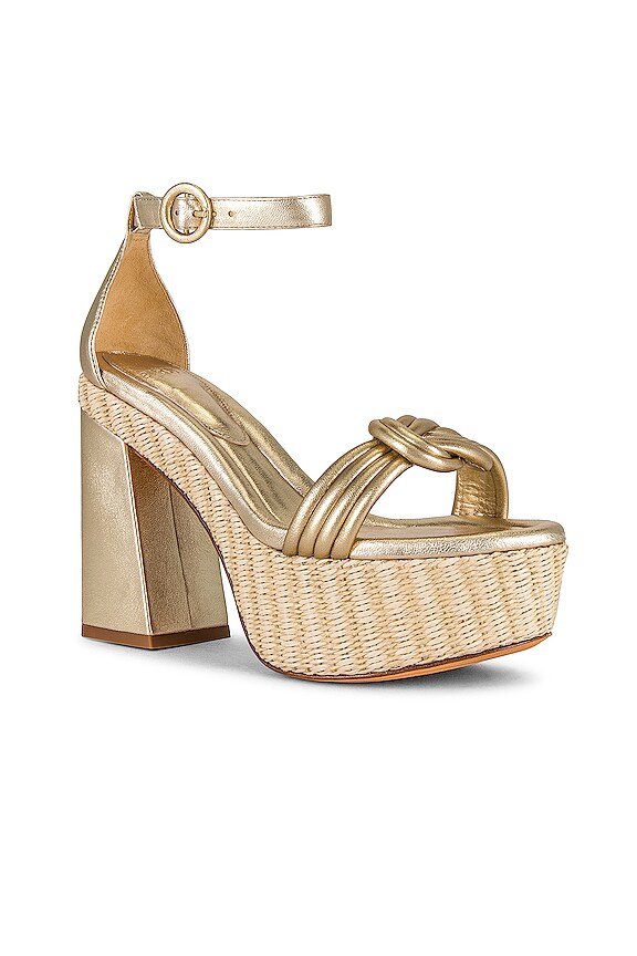 view 2 of 5 Vicky X Strap 120 Heel in Golden