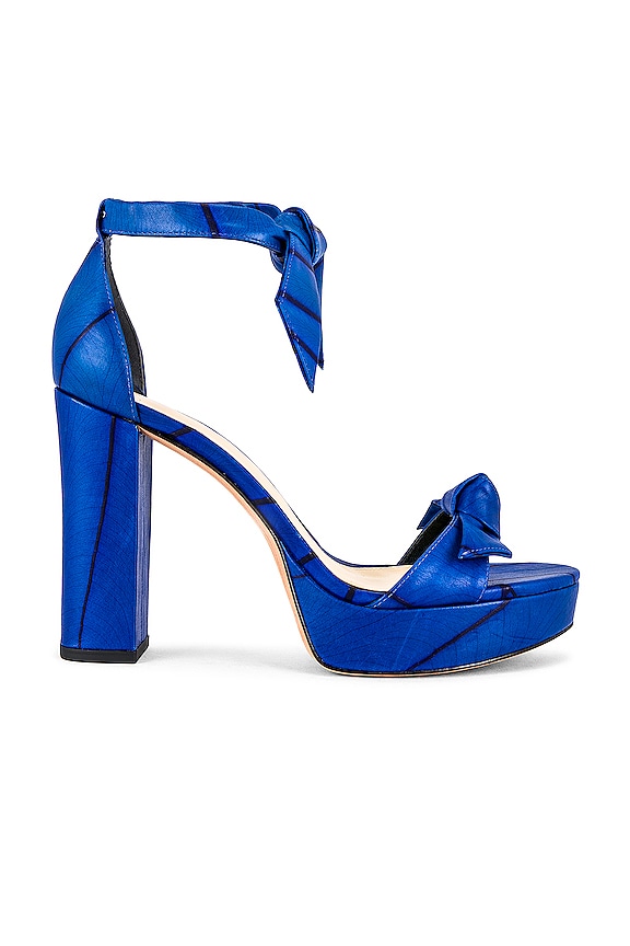 Alexandre Birman Mabeleh Beleaf Heel in Bluette | REVOLVE