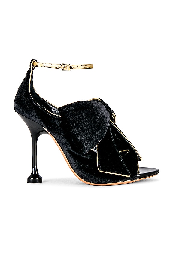 view 1 of 5 SANDALIA LUPITA in Black & Oro
