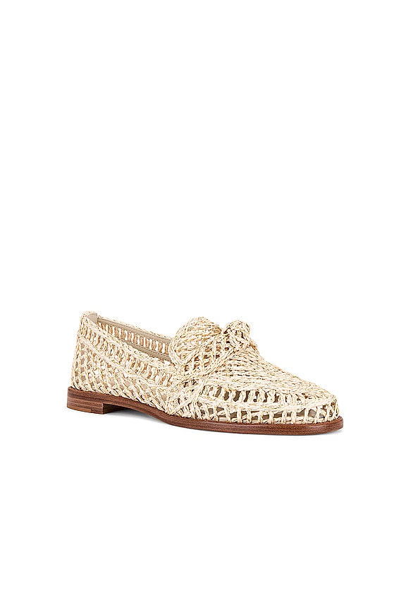 view 2 of 5 Raffia Penny Loafer in Pearl