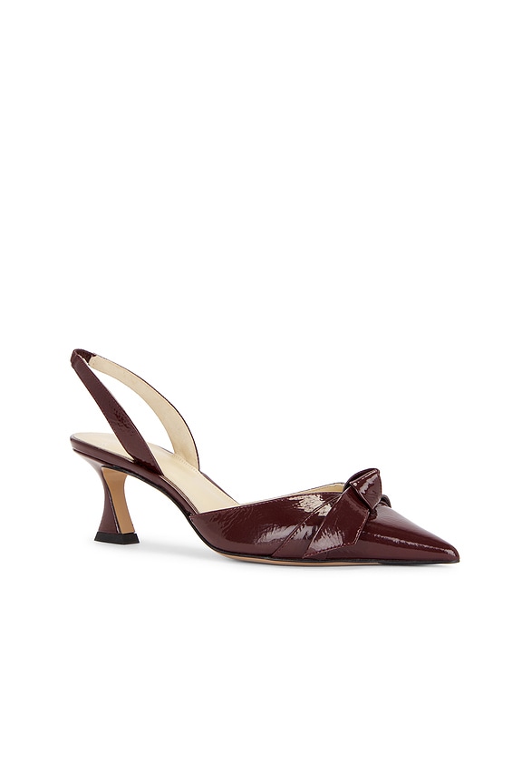 view 2 of 5 CLARITA BELL 슬링백 in Burgundy