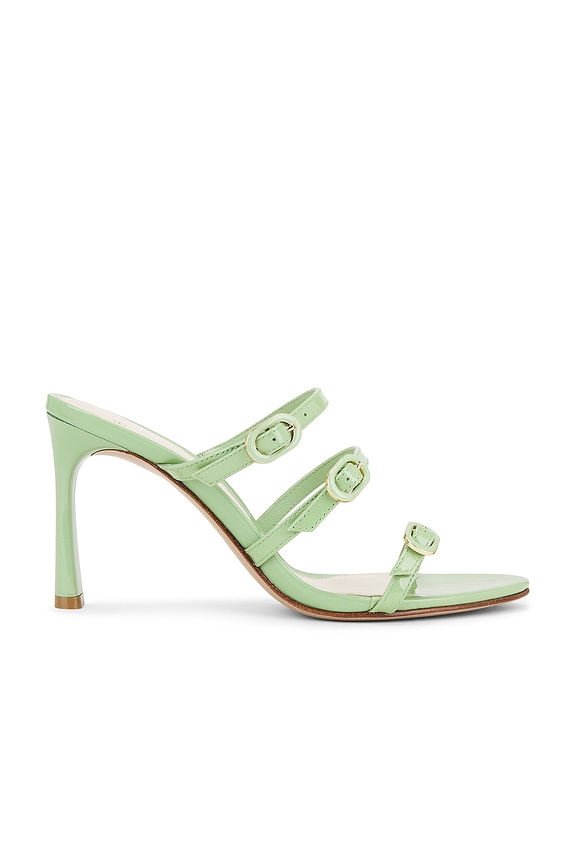 view 1 of 5 Poppy 85 Sandal in Retro Green