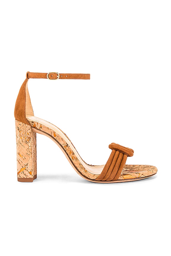 view 1 of 5 Chiara Heel in Almond & Bronzo