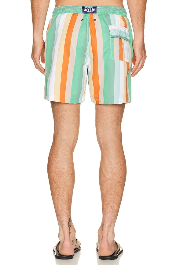 view 2 of 5 SHORT DE BAIN CLASSIC in Beach House Stripes 1