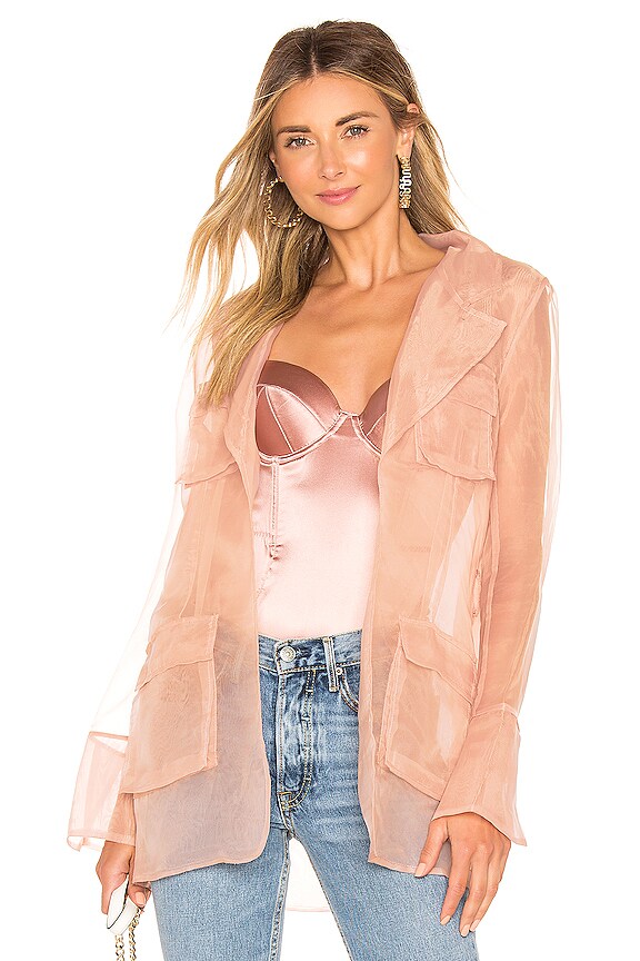 view 2 of 5 Felicie Suit Jacket in Mauve