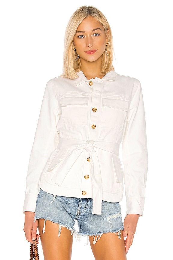 view 2 of 5 BLOUSON MARWEN in Blanc