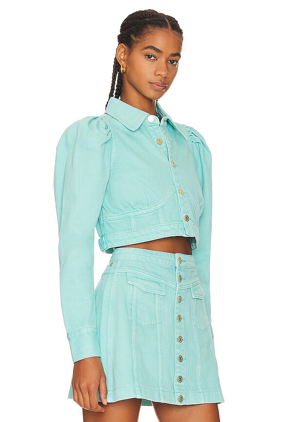 view 2 of 4 BLOUSON LOTTIE in Aquamarine