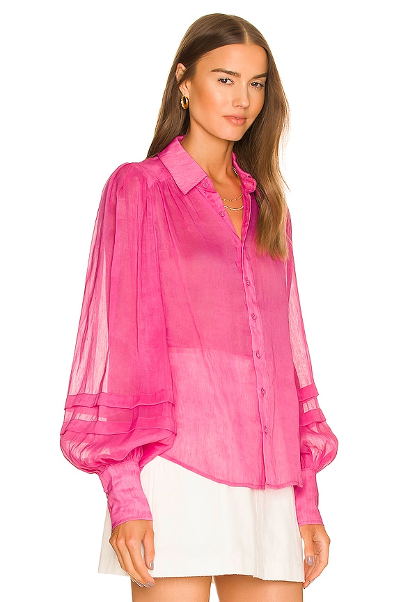 view 2 of 4 Bella Blouse in Candy