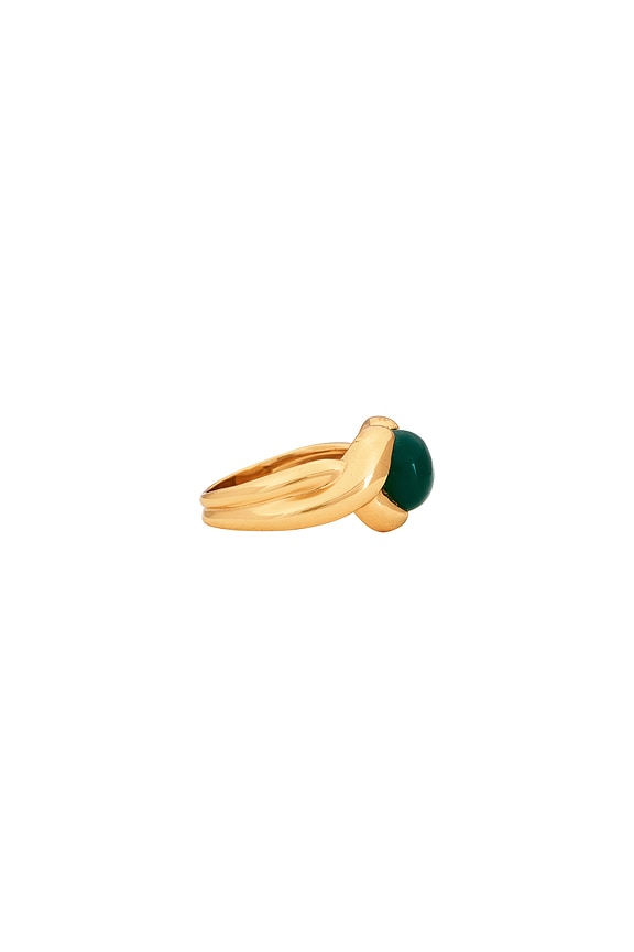 view 2 of 3 ANILLO VERDE in Gold