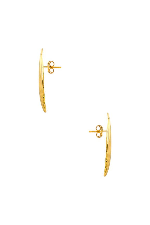 view 2 of 3 Bernadette Earrings in Gold