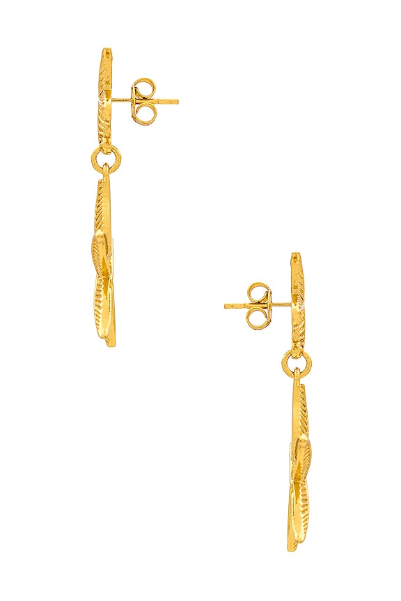 view 2 of 3 Isla Earrings in Gold