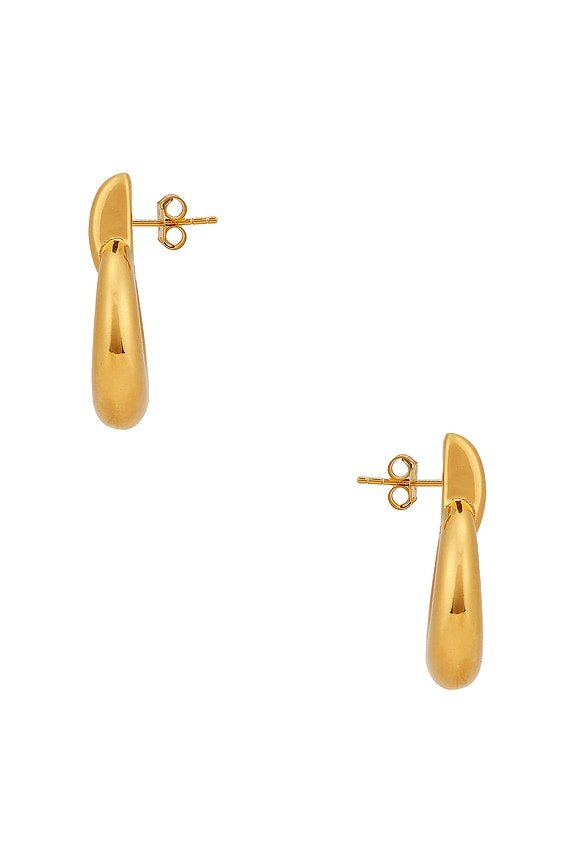 view 2 of 2 BOUCLES D'OREILLES ELODIE in Gold