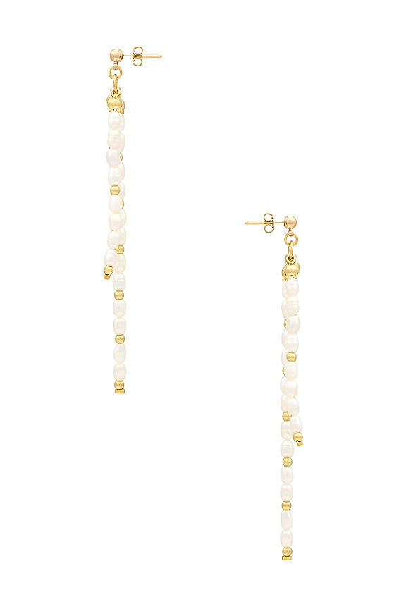 view 2 of 2 Tara Earrings in Gold