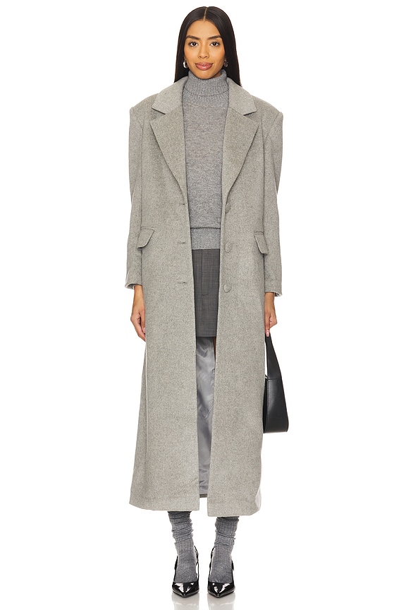 view 2 of 4 BLAZER WOOL OVERSIZED in Grey