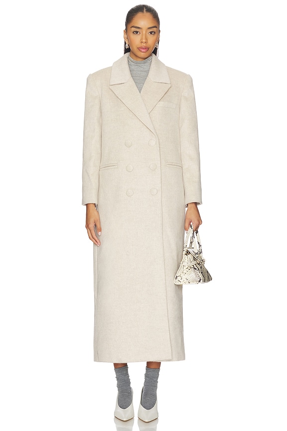 view 2 of 4 MANTEAU STYLE BLAZER in Oatmeal