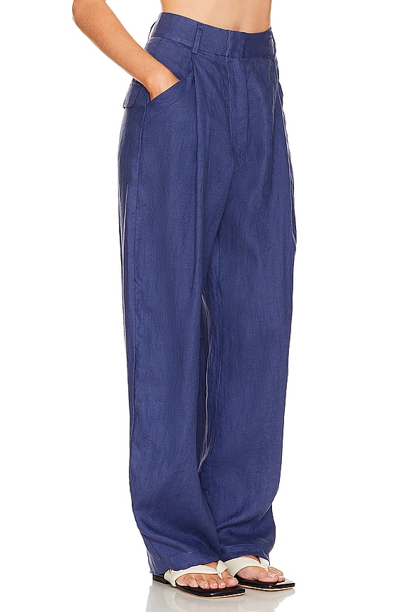 view 2 of 4 High Rise Trouser in Navy