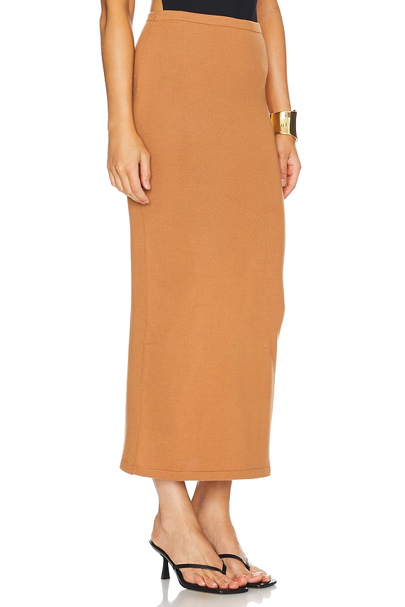 view 2 of 4 マキシスカート in Tan