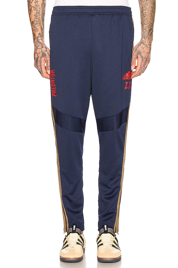 view 2 of 5 Tiro Predator Zidane Pants in Navy & Red
