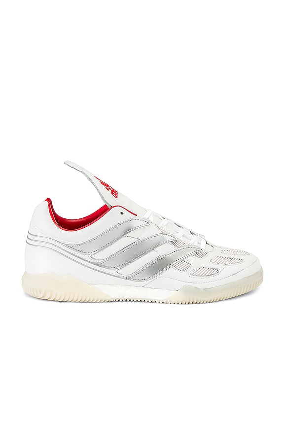 view 2 of 7 Predator Precision Beckham Sneaker in White & Silver & Red