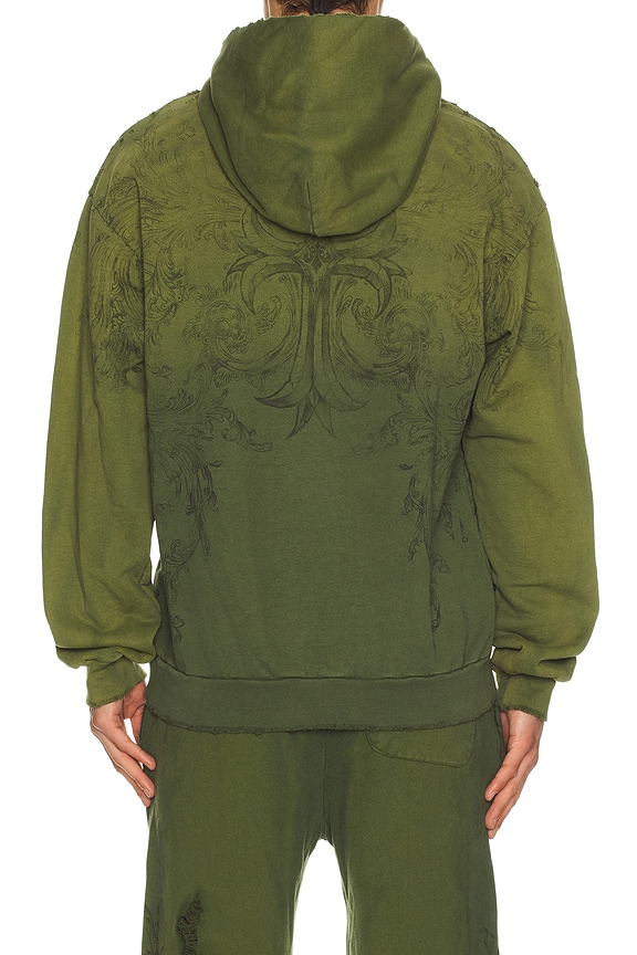 view 2 of 4 Jump Hoodie in Vintage Green Vapor Wash