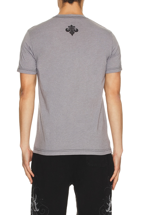 view 2 of 4 Homage Tee in Silver