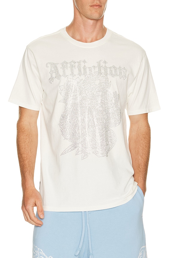 view 1 of 5 Grease Mob Short Sleeve Tee in Antique White
