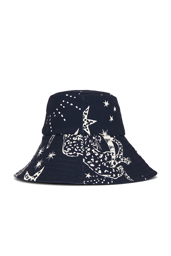 view 2 of 5 Bucket Hat in Navy Shooting Stars