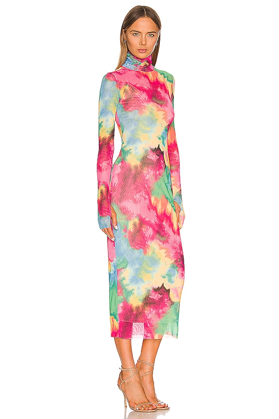 view 2 of 3 ROBE SHAILENE in Spring Multi Tie Dye