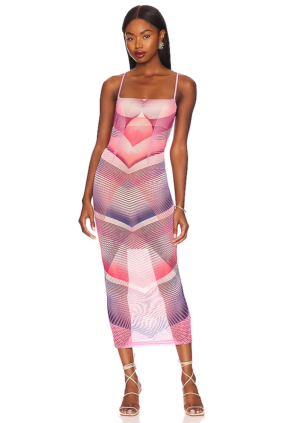 view 1 of 3 Esmond Midi Dress in Modern Geo