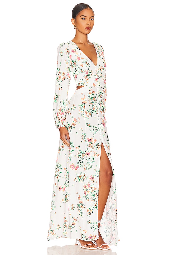 view 2 of 3 VESTIDO NADINE in Blanc Garden