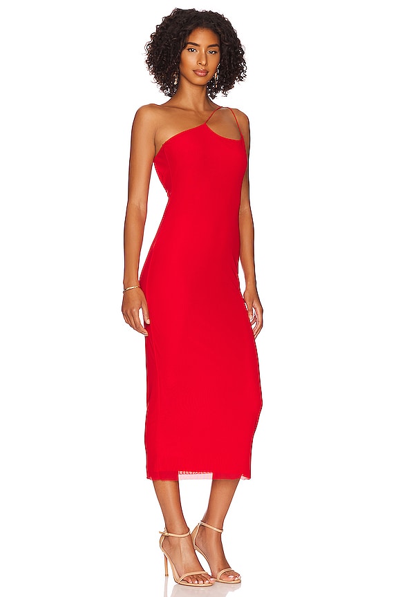 view 2 of 3 ROBE ANALENA in Fiery Red