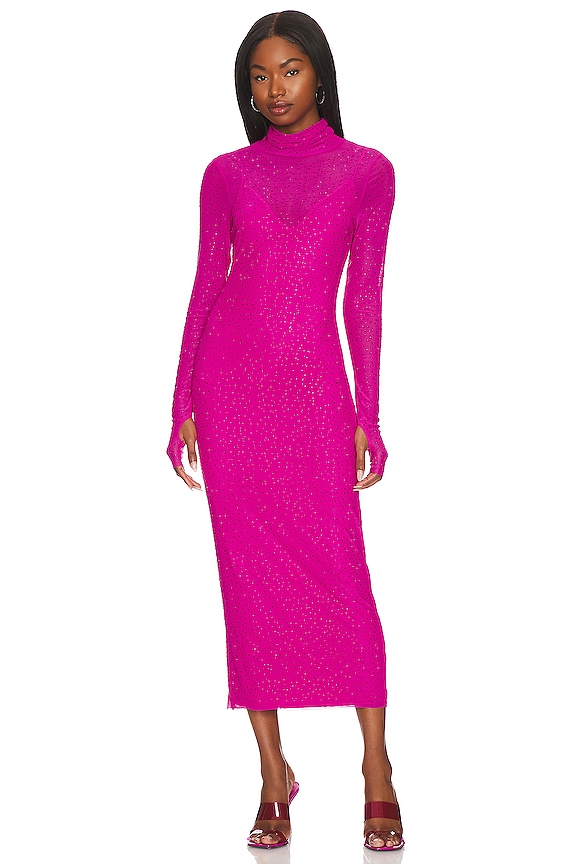 view 1 of 5 SHAILENE ドレス in Fuchsia