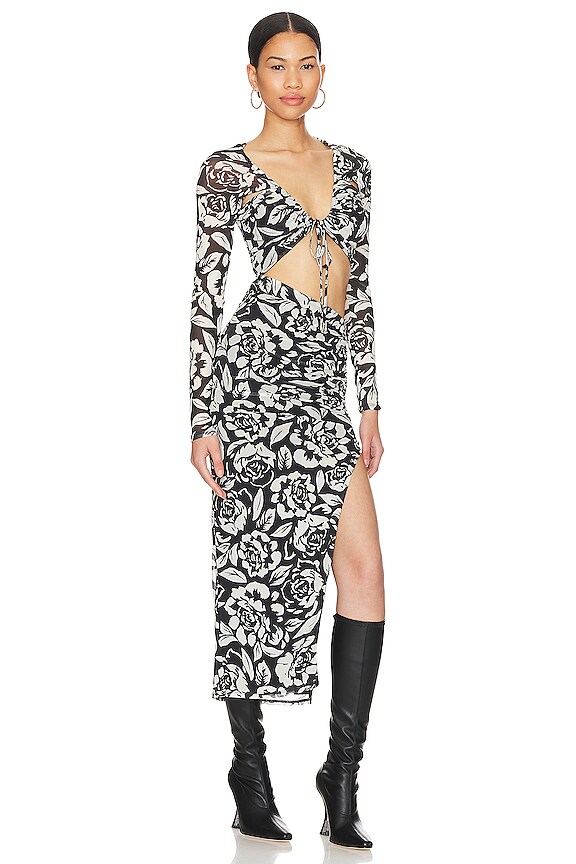 view 2 of 3 AZAL ドレス in Noir Rose