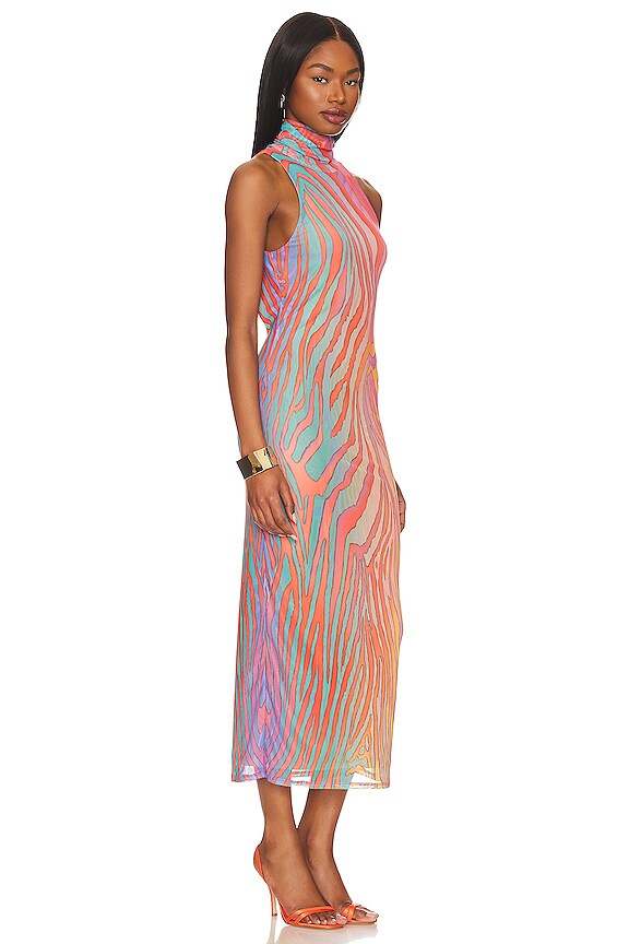 view 2 of 3 SERENITY ドレス in Multi Color Zebra