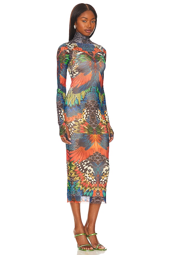 view 2 of 3 Shailene Dress in Fall Feather