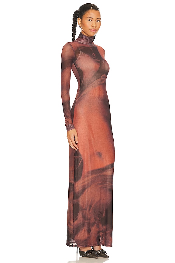 view 2 of 3 Billie Maxi Dress in Sienna Portrait