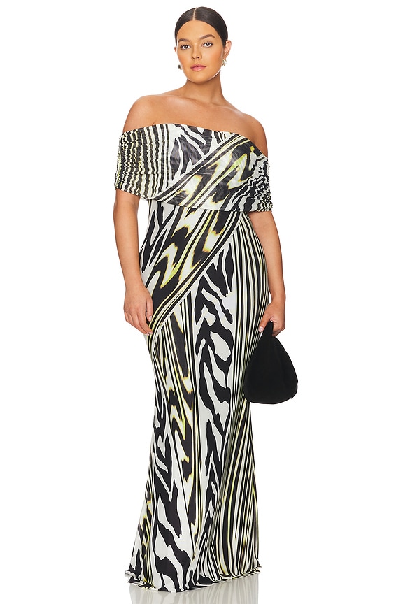 view 2 of 6 VESTIDO MCCALL in Zebra Lime