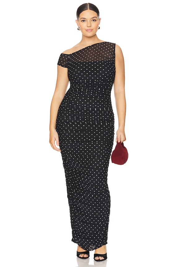 view 2 of 7 Biona Maxi Dress in Noir Dot