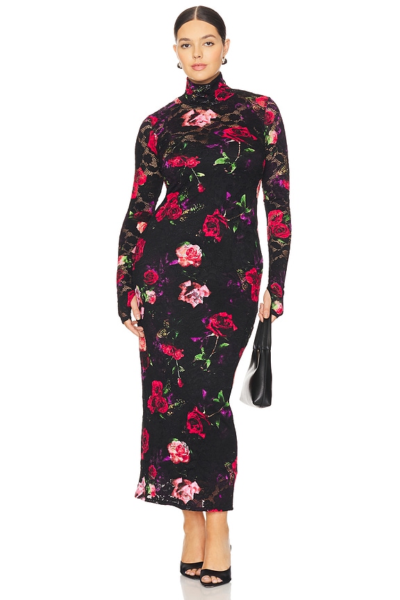 view 2 of 6 Shailene Lace Dress in Mixed Rose
