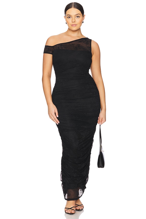 view 2 of 6 Biona Lace Dress in Noir
