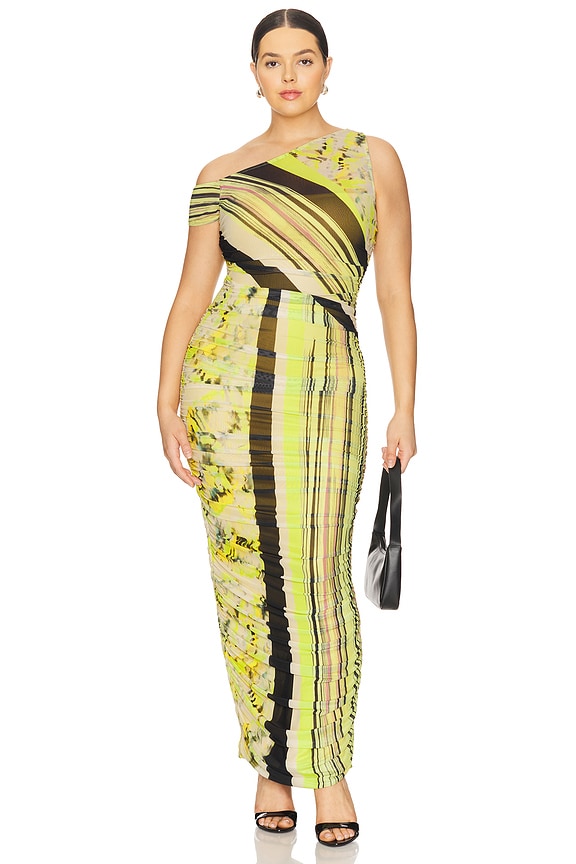 view 2 of 8 MAXIVESTIDO BIONA in Wing Stripe