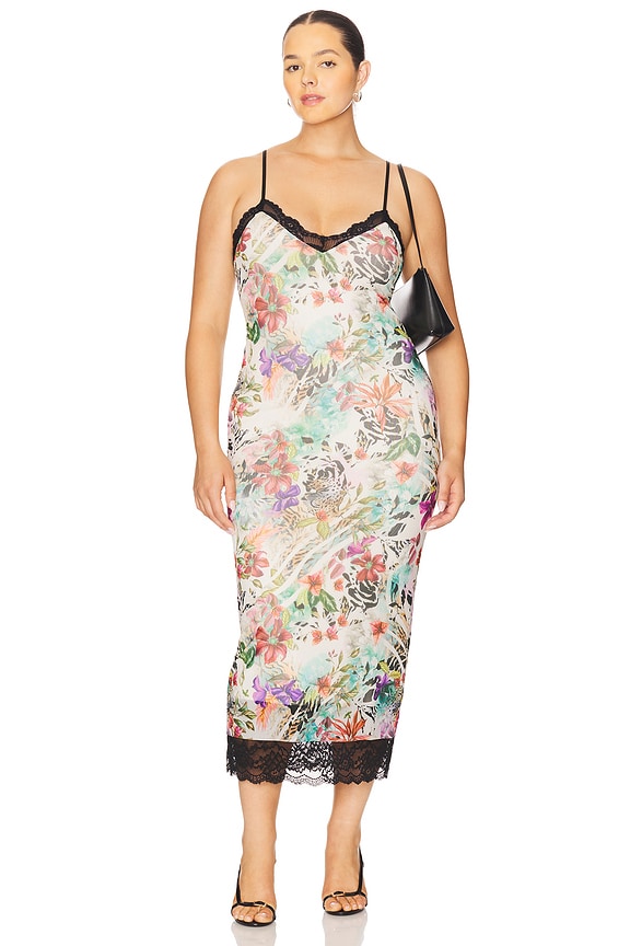 view 2 of 3 Nissa Dress in Desert Tropical