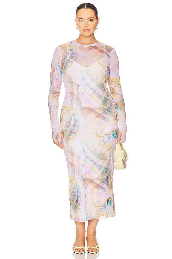 view 2 of 3 Ashland Dress in Pearly Shell