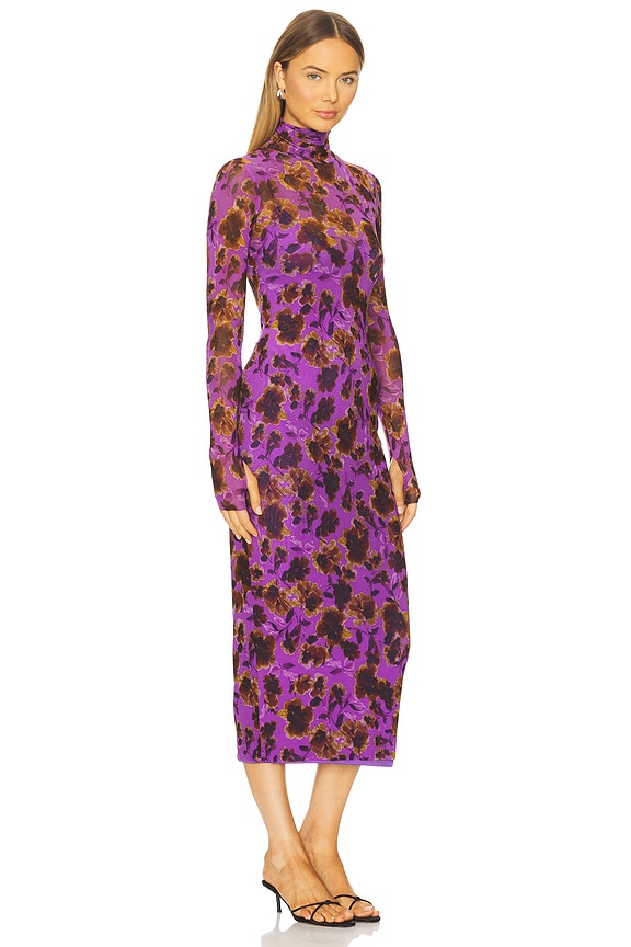 view 2 of 3 ROBE SHAILENE in Violet Haze Floral