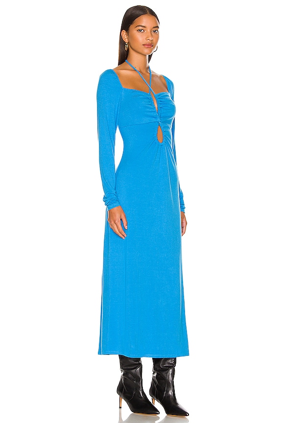 view 2 of 3 Jordana Dress in Malibu Blue