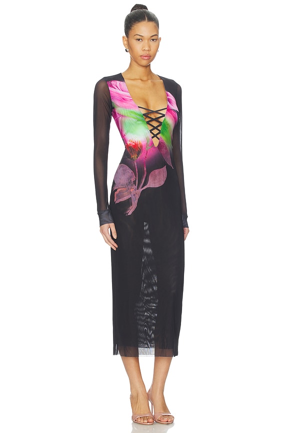 view 2 of 3 ROBE CAMBRIA in Pink Peony Blur