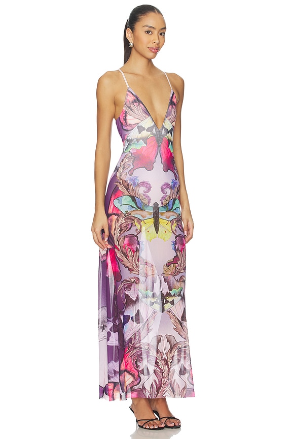 view 2 of 3 Rivka Dress in Ornate Butterfly